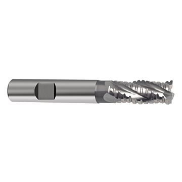 Roughing and finishing end mills Roughing and finishing end mills