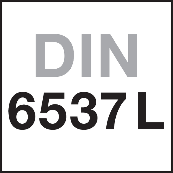Standard: DIN 6537L